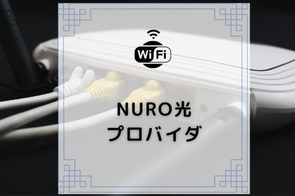 Nuro光はプロバイダが選べない So Netしか選べない理由とは コムナビ